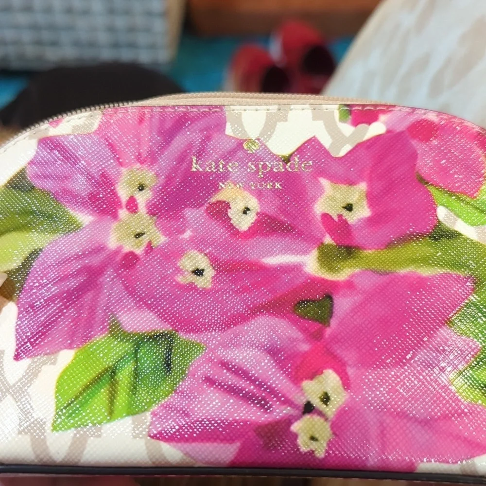 Kate Spade cosmetics bag